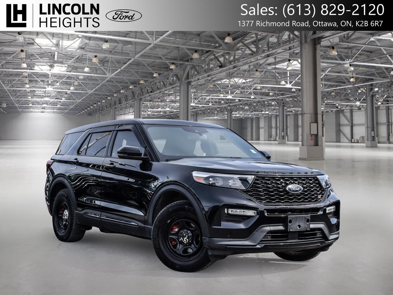 Contact us now: (613) 829-2120  Recent Arrival!      Odometer is 33624 kilometers below market average!    2022 Ford 4D Sport Utility Explorer Black Metallic      4WD 3.0L EcoBoost V6      A quality Lincoln Heights Ford Pre Owned Special!, 4WD.    Here at Lincoln Heights we offer many options to help you find the vehicle that is right for you! Our New Vehicles come with a 3-year/60,000 km Major Component warranty and a 5-year/100,000 km Powertrain warranty. All of our Used Vehicles come with a Carfax Report and are delivered with a 3-month/5,000 km Major Component warranty or the remainder of the manufacture warranty, whichever is greater. Taxes and licensing extra, contact us at 613-829-2120 for more details!    Reviews:    * On power, technology, and drivetrain smoothness, the Explorer tends to impress owners. The high-torque engine options and 10-speed automatic work seamlessly together, and the wide array of high-tech features are approachable and easy to use. The high-performing ST model is a pleasing drive with plenty of power and agility, making it a satisfying option, according to sportier drivers. Source: autoTRADER.ca