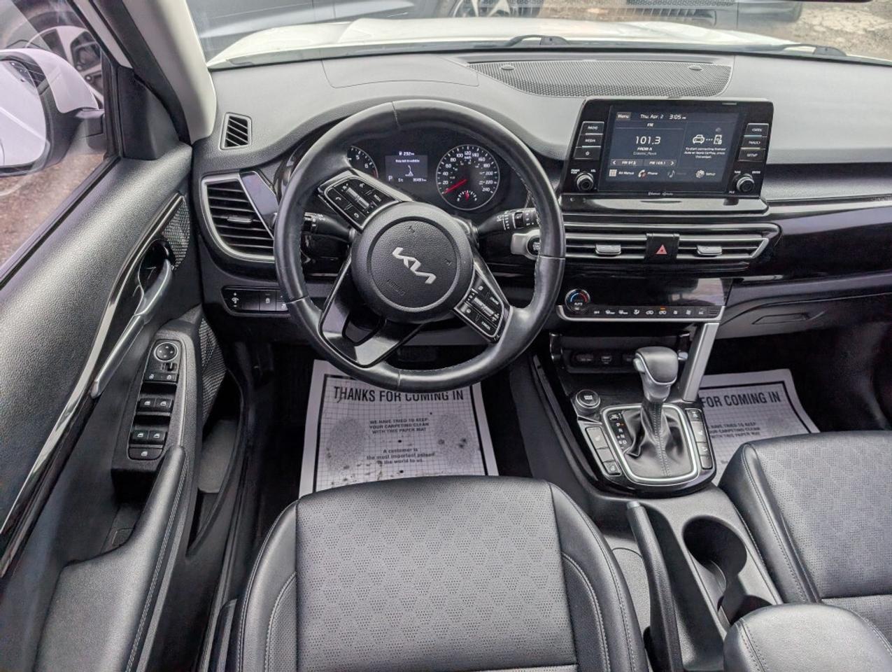 2022 Kia Seltos EX AWD   LEATHER   SUNROOF   CAMERA   HTD SEATS Photo