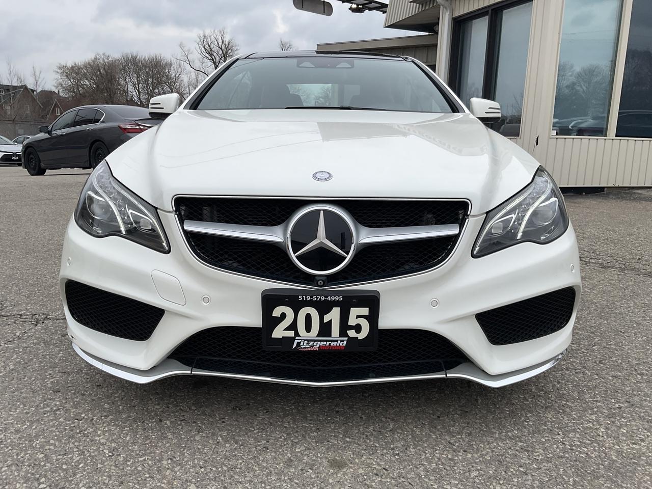 2015 Mercedes-Benz E-Class E400 4MATIC Coupe - RED LTHR! NAV! 360 CAM! BSM! P Photo