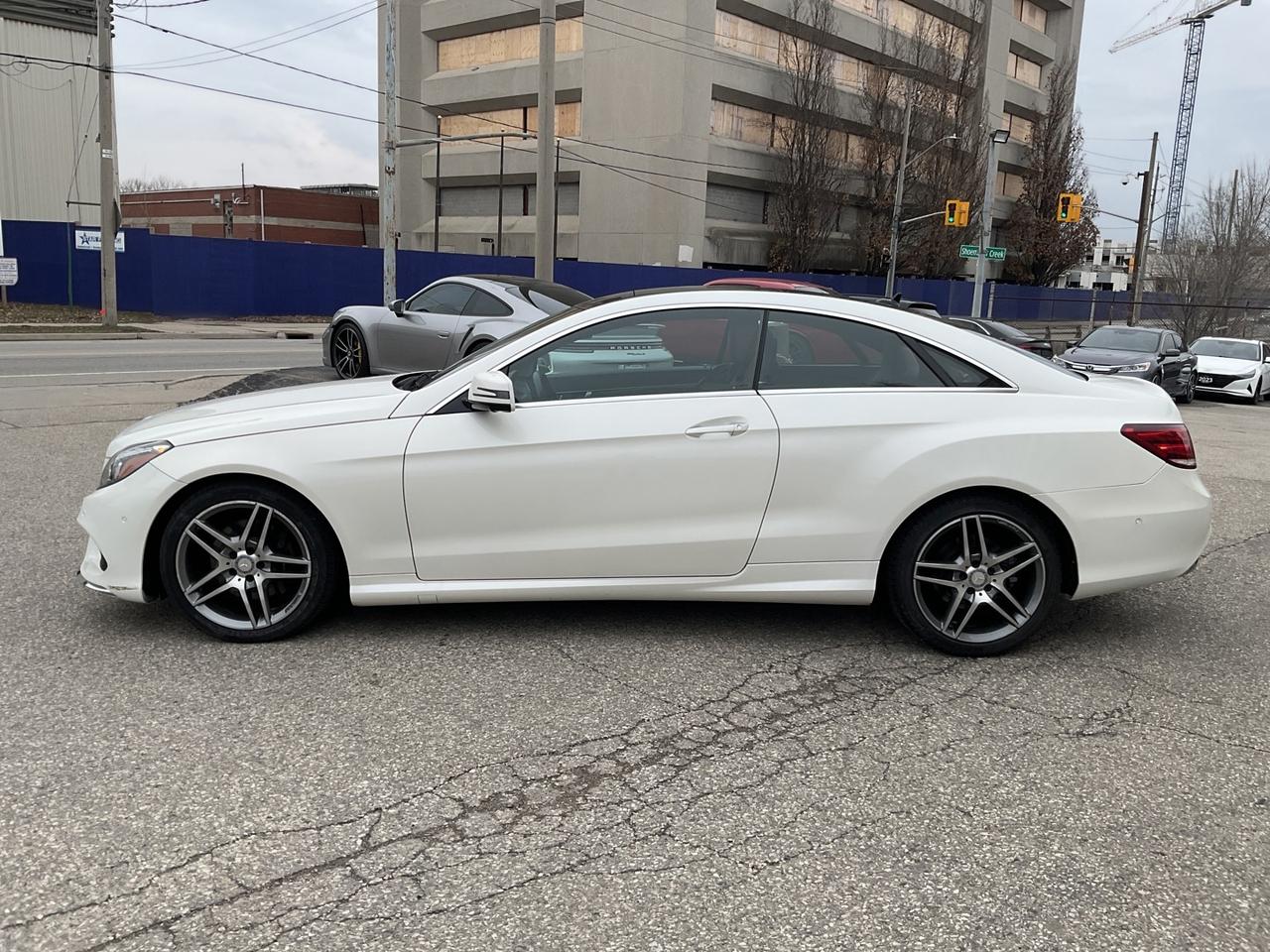 2015 Mercedes-Benz E-Class E400 4MATIC Coupe - RED LTHR! NAV! 360 CAM! BSM! P Photo
