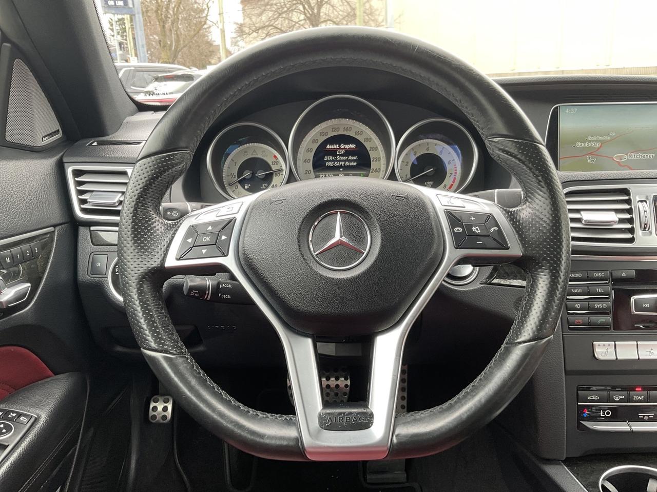 2015 Mercedes-Benz E-Class E400 4MATIC Coupe - RED LTHR! NAV! 360 CAM! BSM! P Photo