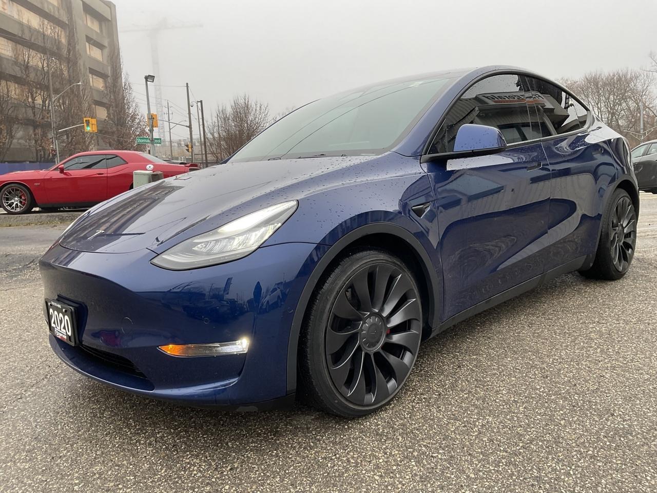 2020 Tesla Model Y Performance - WHITE LEATHER! NAV! CAMERAS! EV RATE Photo