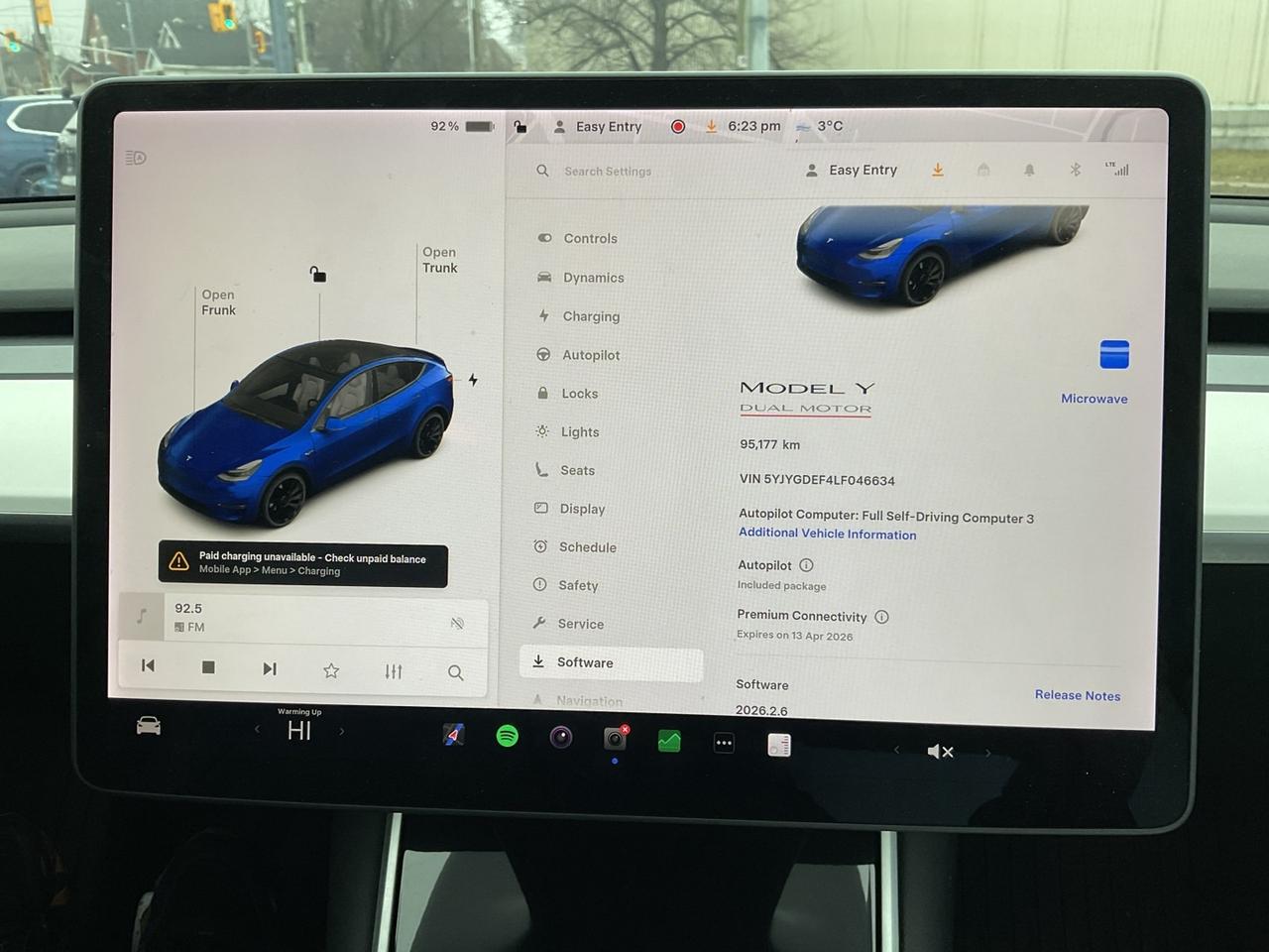 2020 Tesla Model Y Performance - WHITE LEATHER! NAV! CAMERAS! EV RATE Photo