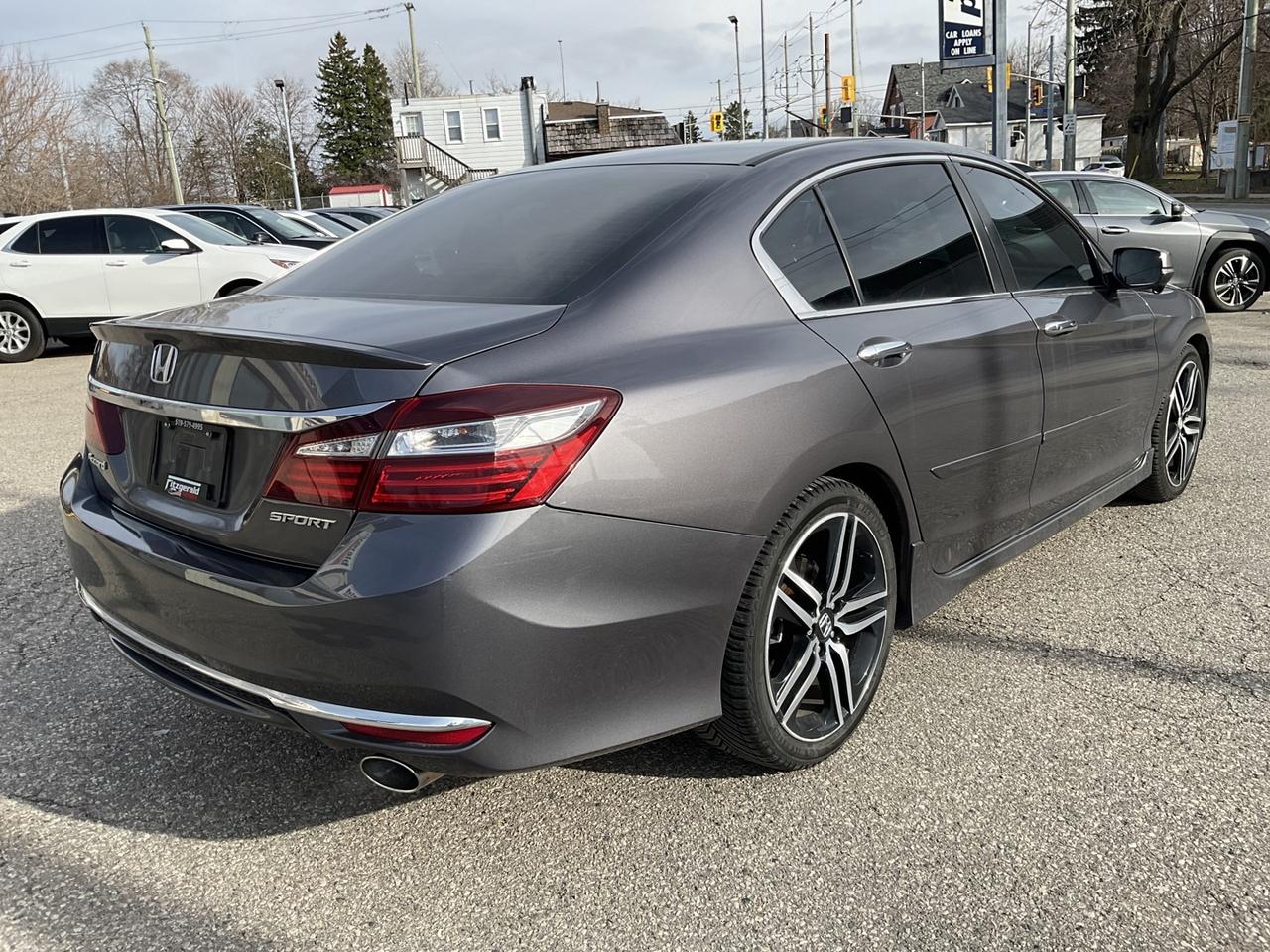 2016 Honda Accord Sport Sedan w/Honda Sensing - BACK-UP/BLIND-SPOT C Photo
