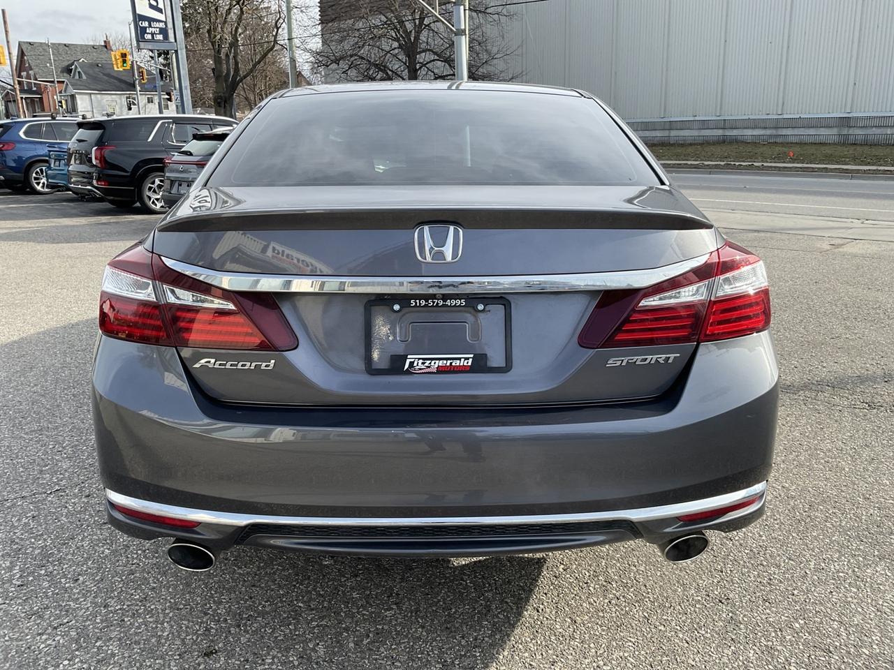 2016 Honda Accord Sport Sedan w/Honda Sensing - BACK-UP/BLIND-SPOT C Photo