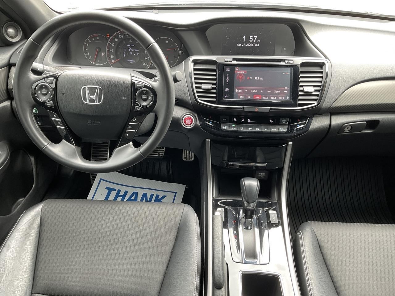 2016 Honda Accord Sport Sedan w/Honda Sensing - BACK-UP/BLIND-SPOT C Photo