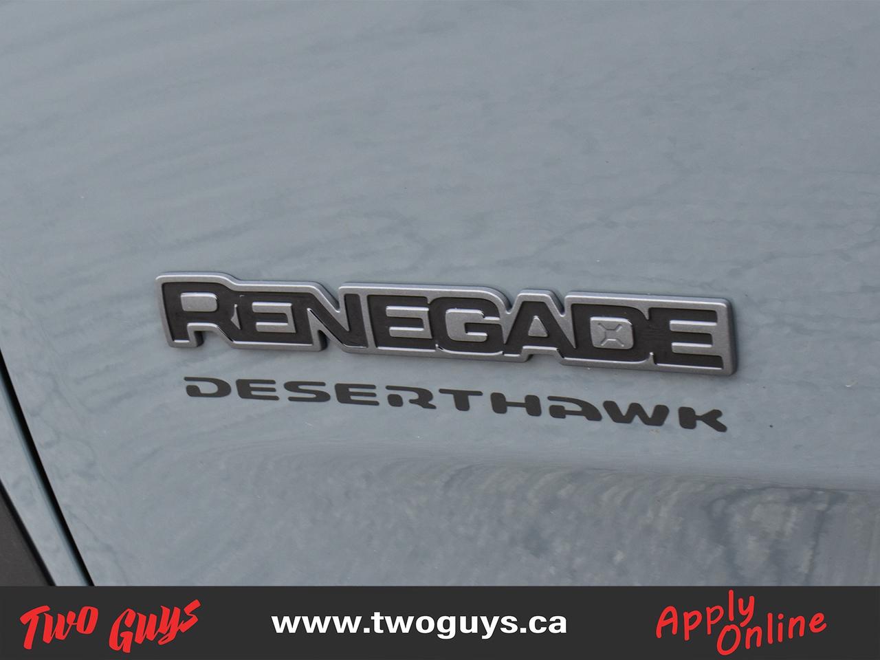 2017 Jeep Renegade 4WD 4dr Deserthawk -Ltd Avail- Leather Back Up Cam Photo
