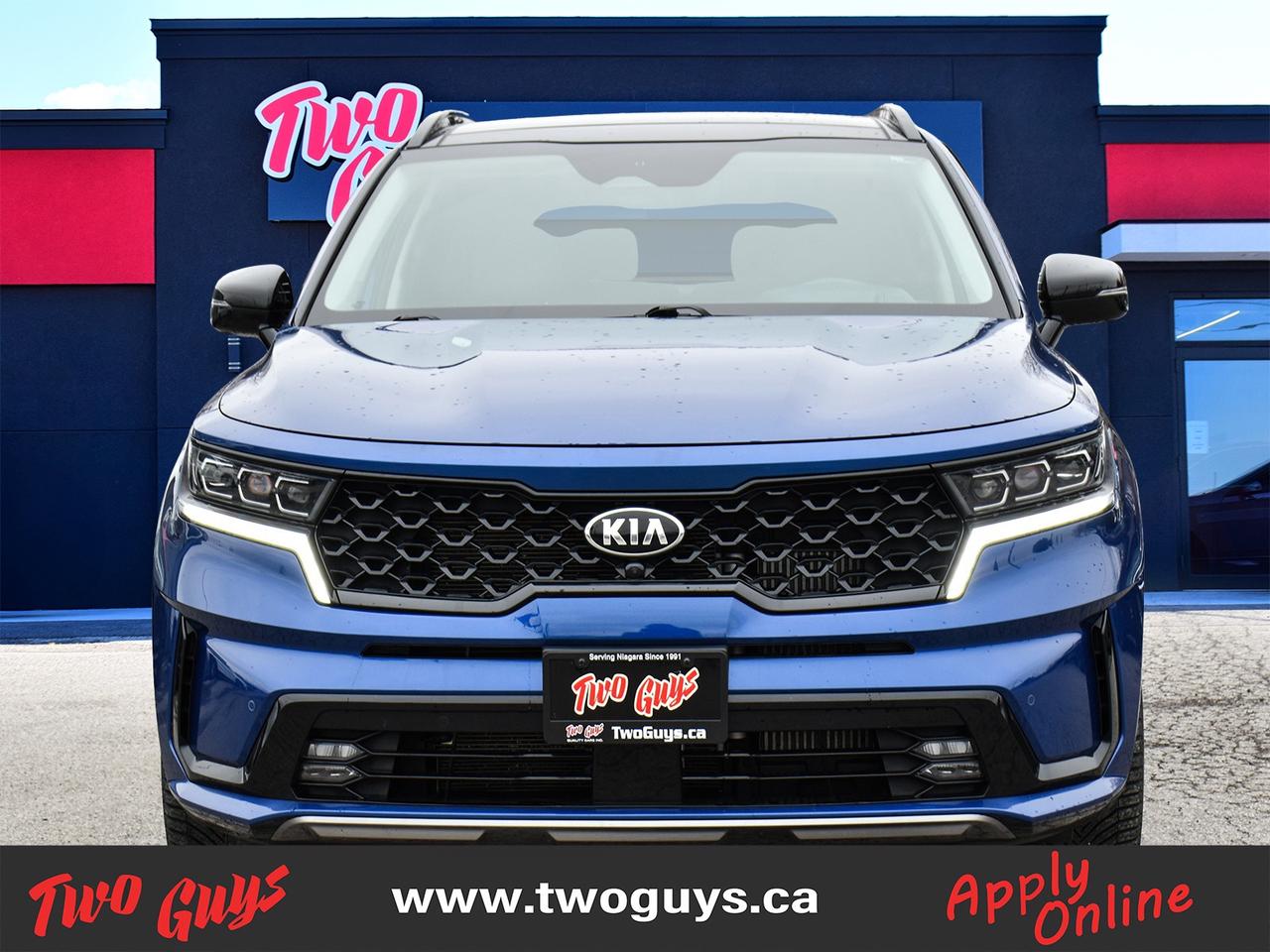 2021 Kia Sorento SX AWD w-Black Leather 6 Passenger Panoroof Nav Photo