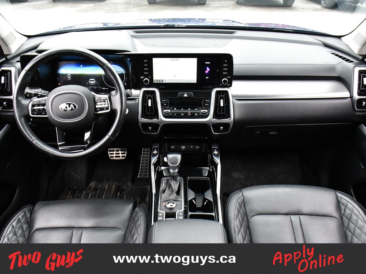 2021 Kia Sorento SX AWD w-Black Leather 6 Passenger Panoroof Nav Photo