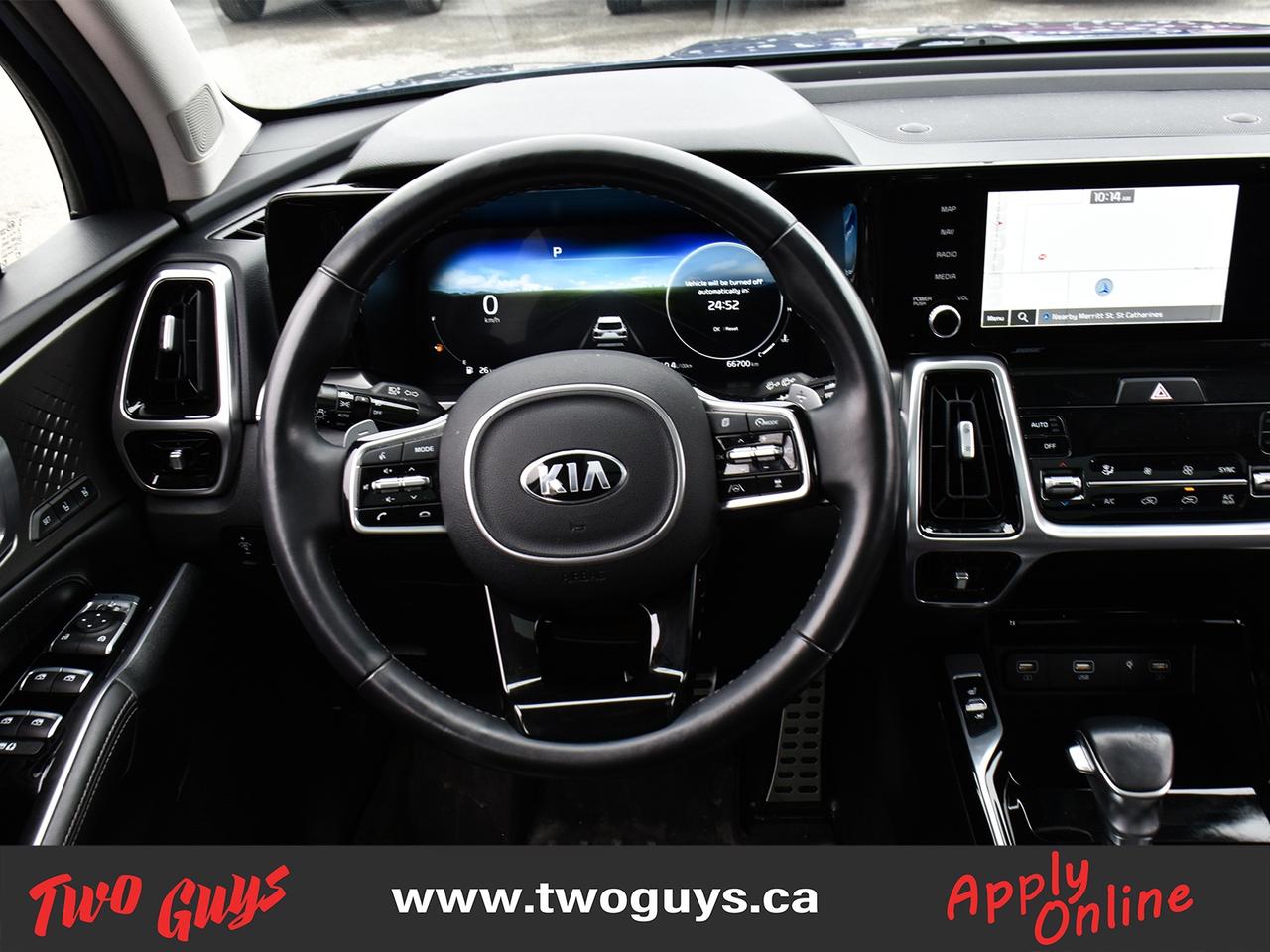 2021 Kia Sorento SX AWD w-Black Leather 6 Passenger Panoroof Nav Photo