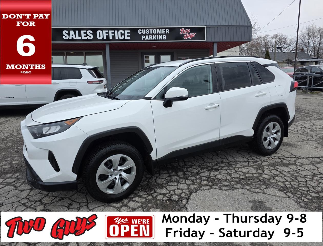 2021 Toyota RAV4 LE AWD Back Up Camera Heated Front Seats Photo0