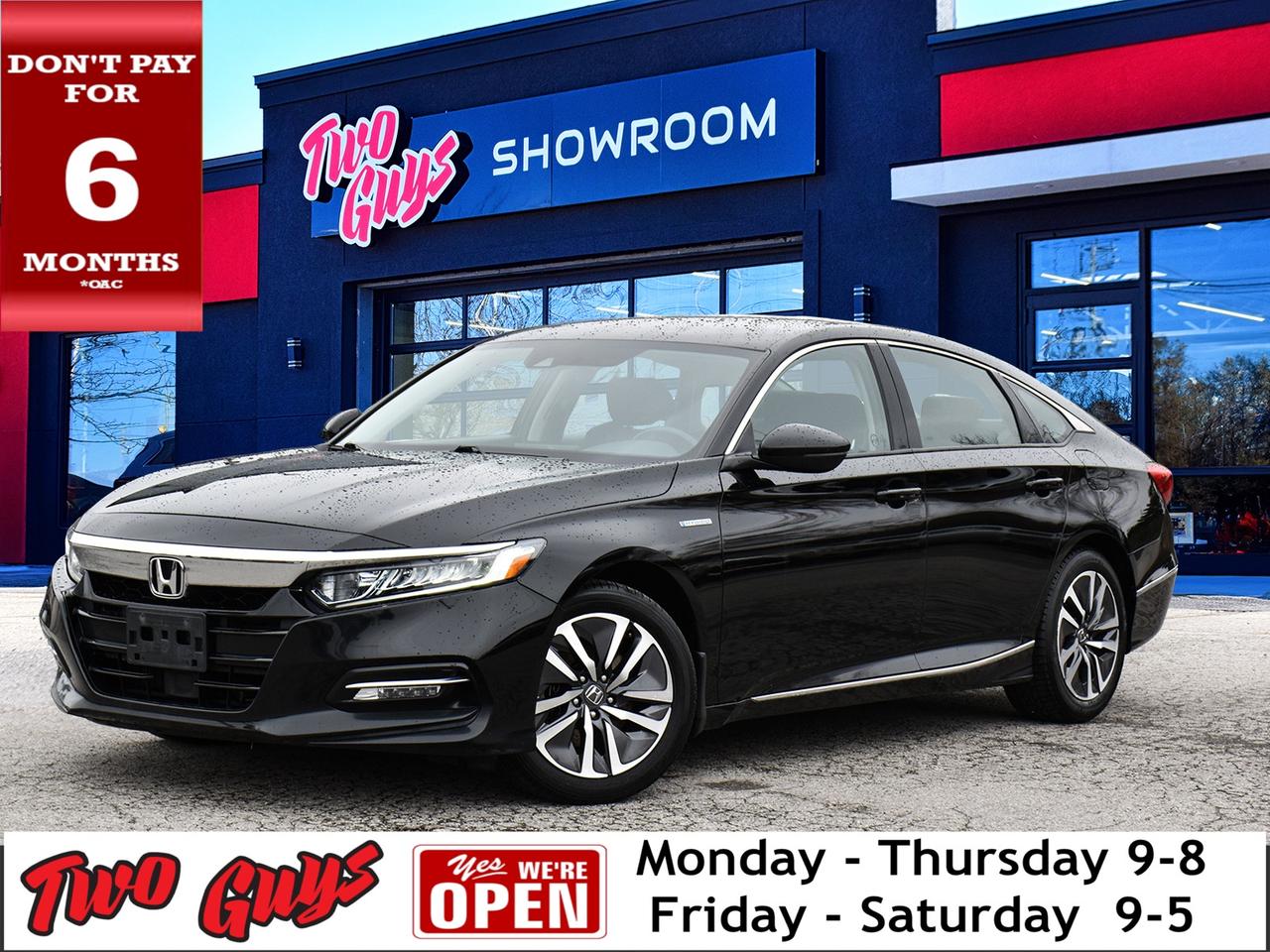 2019 Honda Accord Hybrid CVT Hybrid Back Up Camera Heated Front Seats Photo0