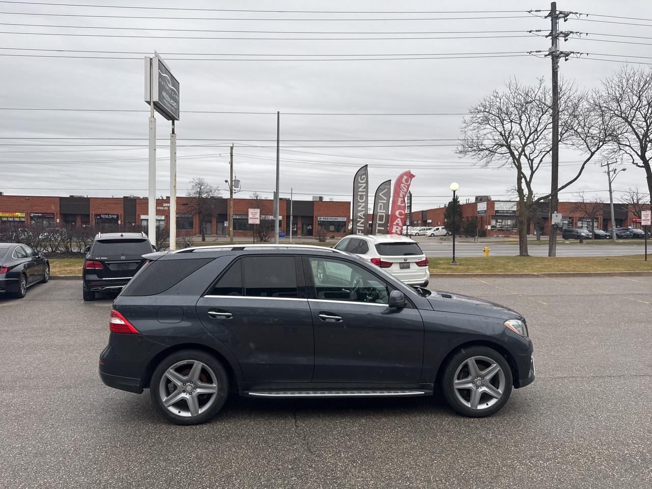 2015 Mercedes-Benz M-Class 4MATIC ML 350 BlueTEC DIESEL BLIND SPOTS NAVI Photo3