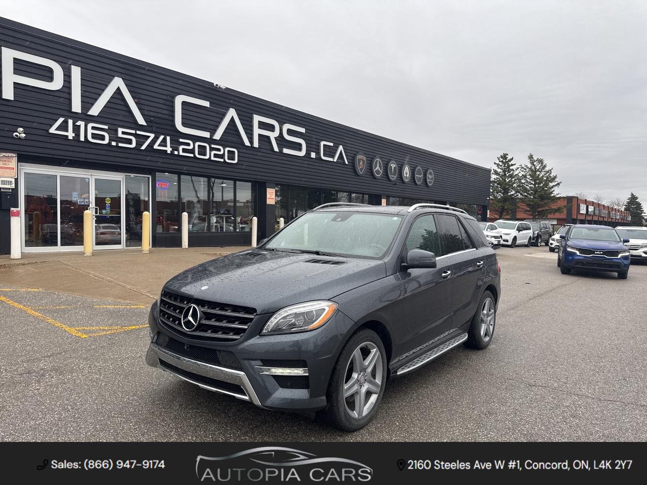 2015 Mercedes-Benz M-Class 4MATIC ML 350 BlueTEC DIESEL BLIND SPOTS NAVI Photo