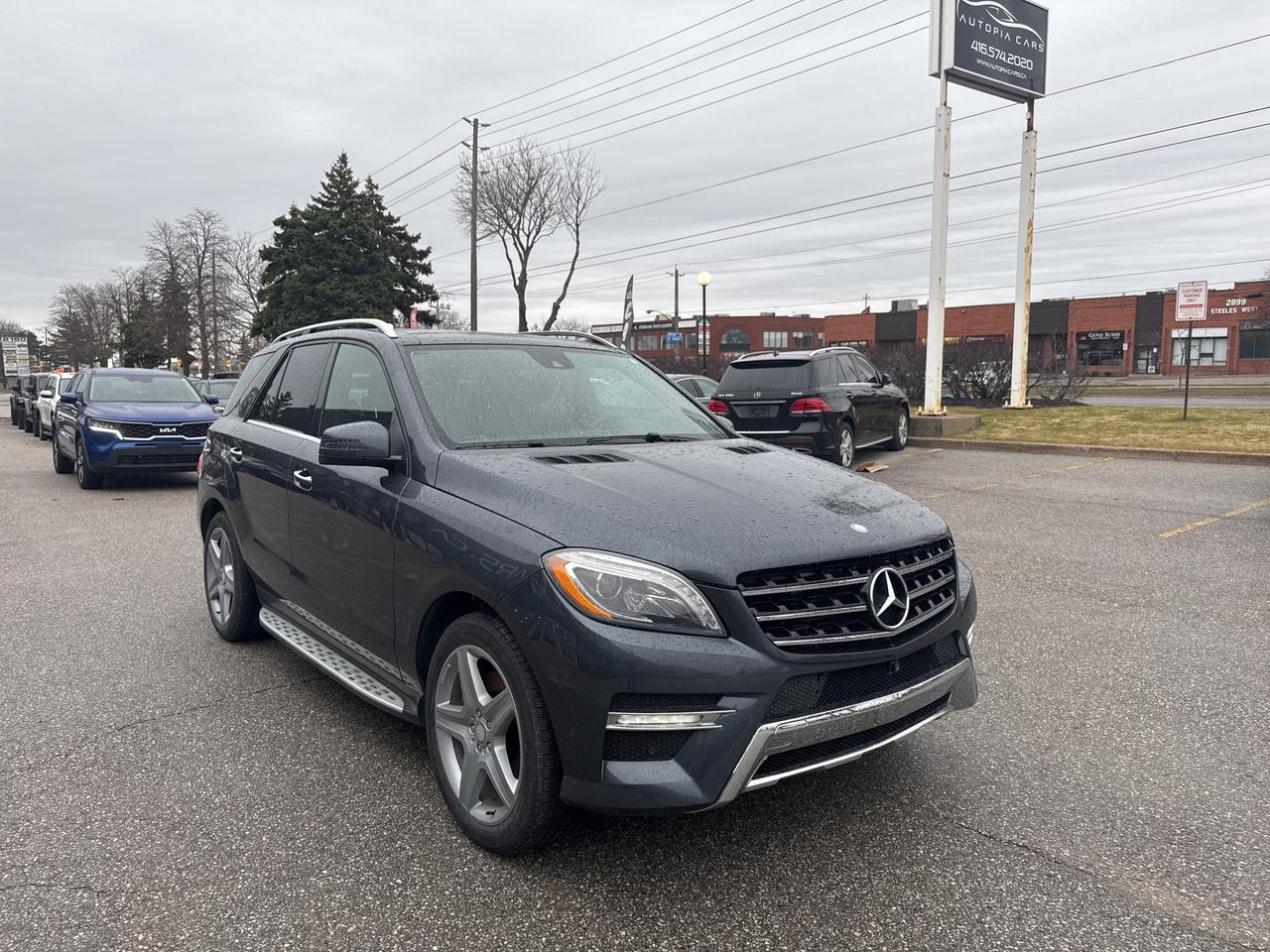 2015 Mercedes-Benz M-Class 4MATIC ML 350 BlueTEC DIESEL BLIND SPOTS NAVI Photo