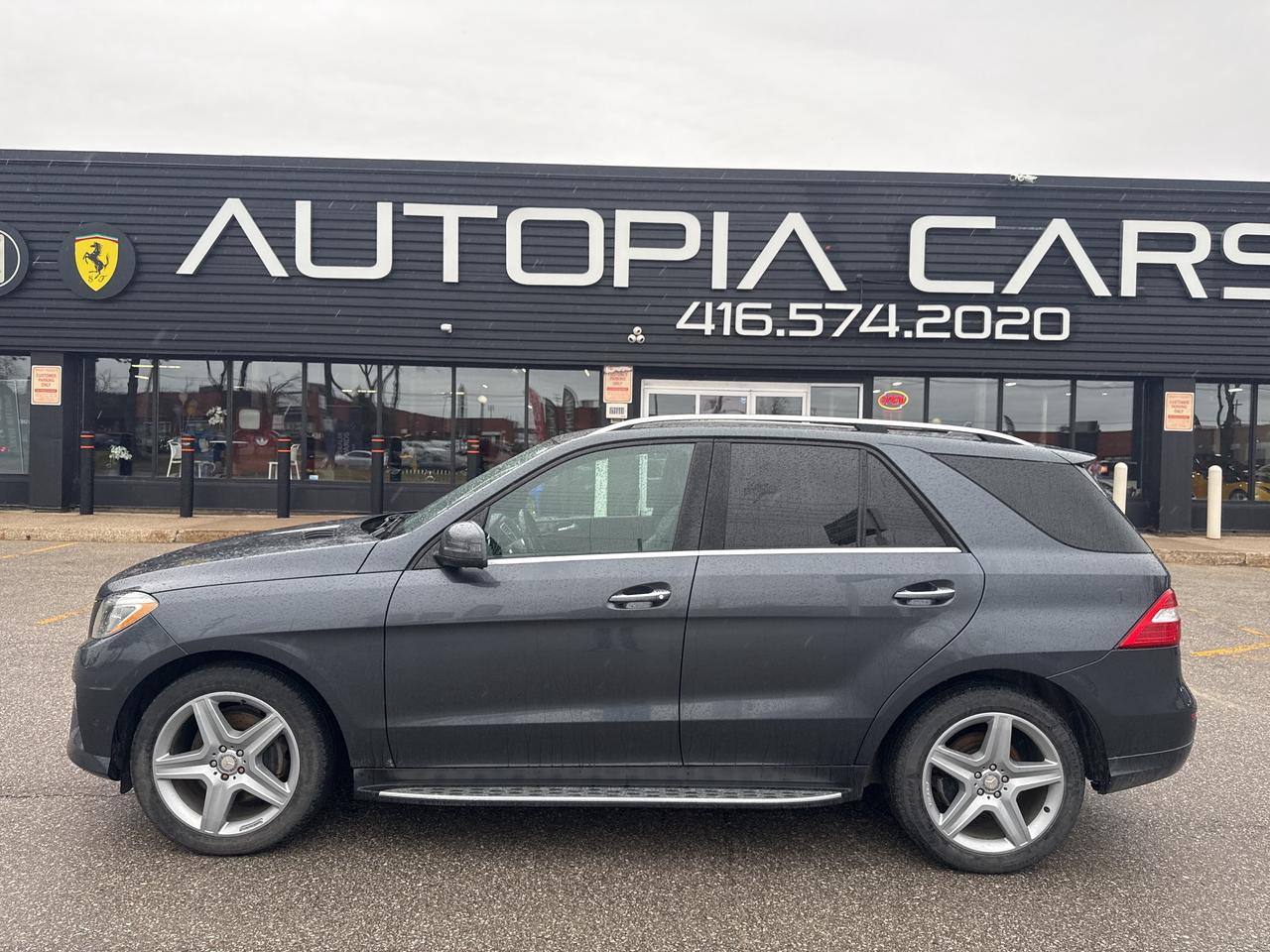 2015 Mercedes-Benz M-Class 4MATIC ML 350 BlueTEC DIESEL BLIND SPOTS NAVI Photo