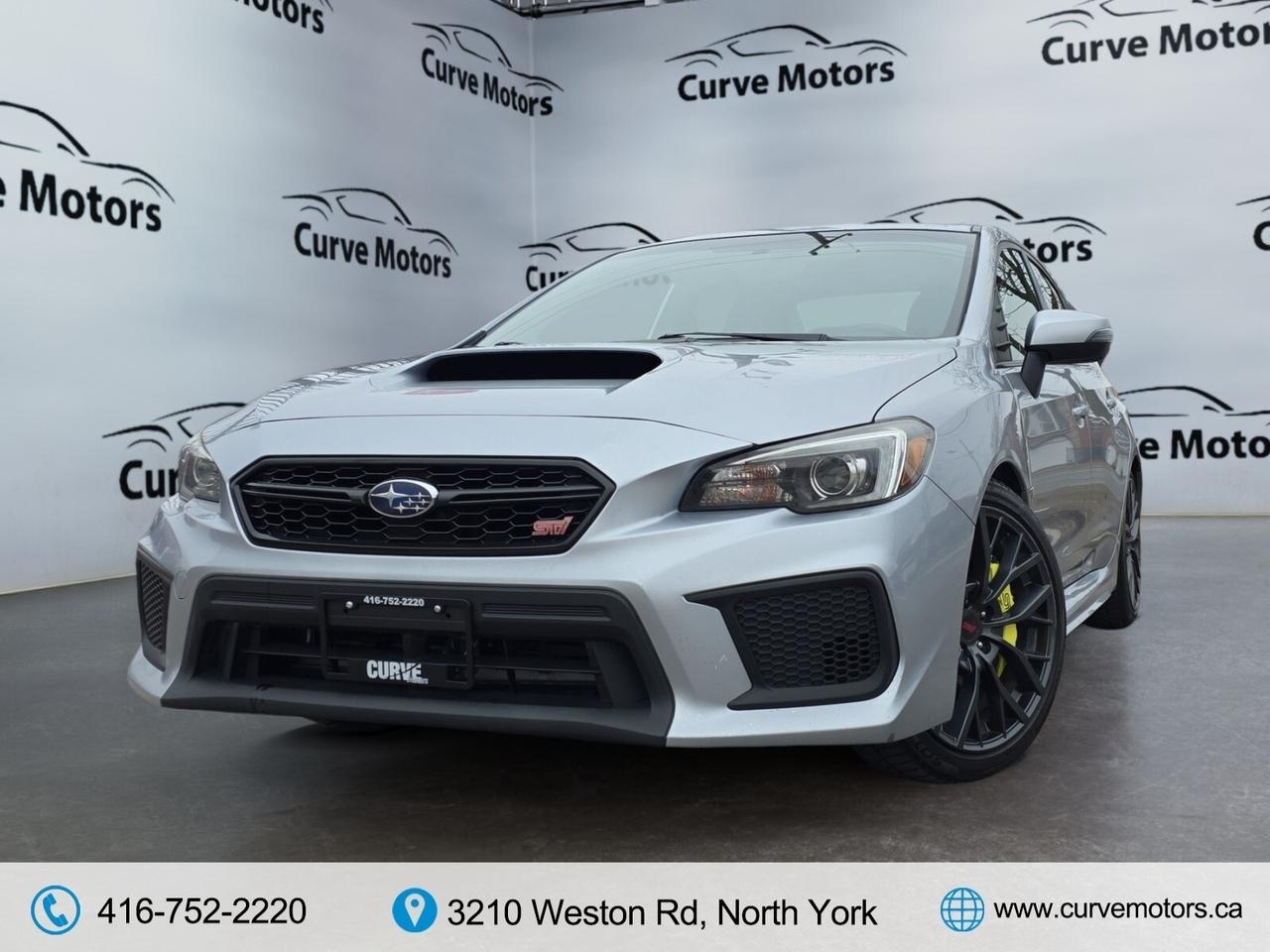 2018 Subaru WRX STI SPORT WITH WING SPOILER * CAMERA / ROOF / BLIN Photo2