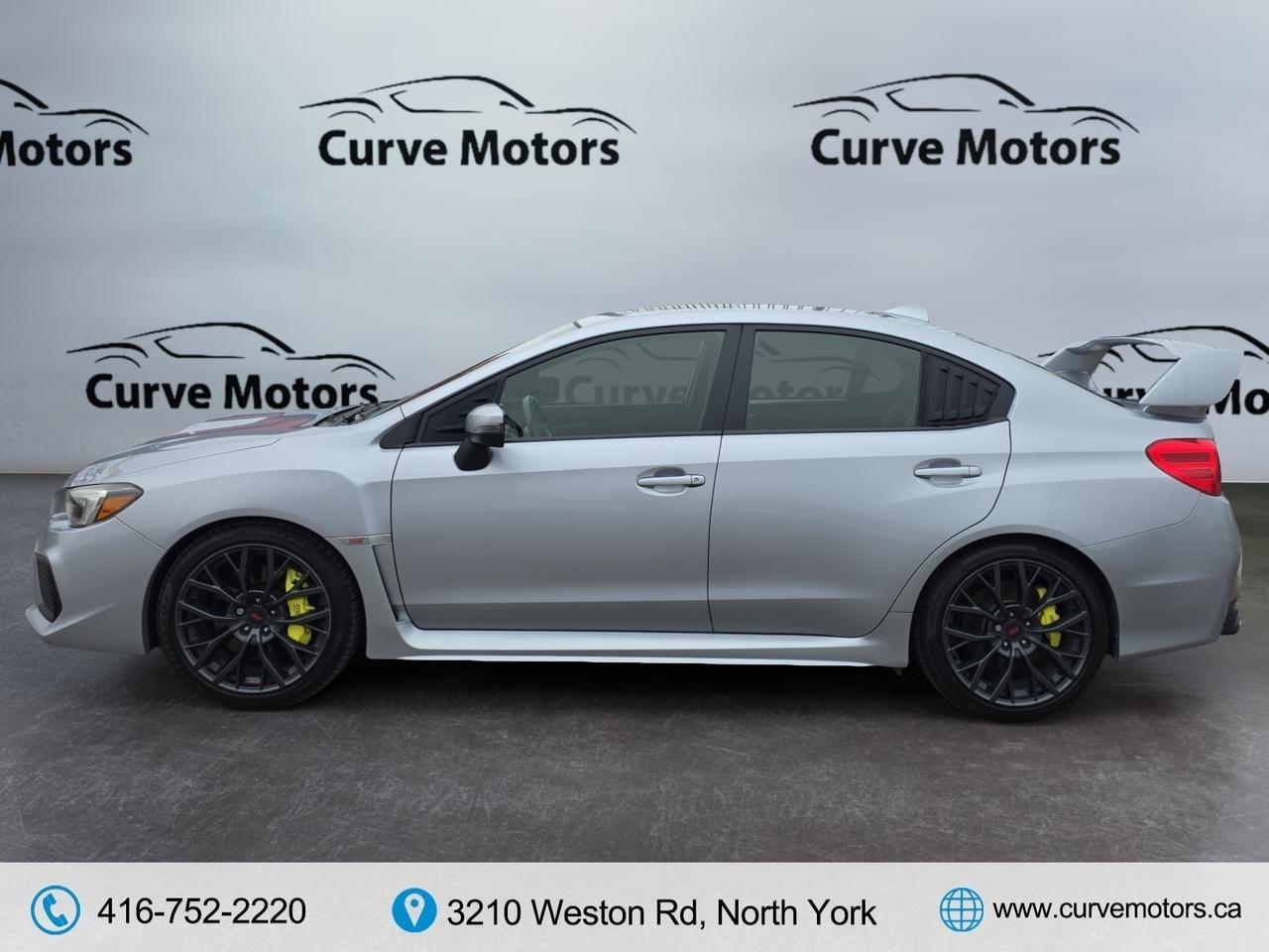 2018 Subaru WRX STI SPORT WITH WING SPOILER * CAMERA / ROOF / BLIN Photo