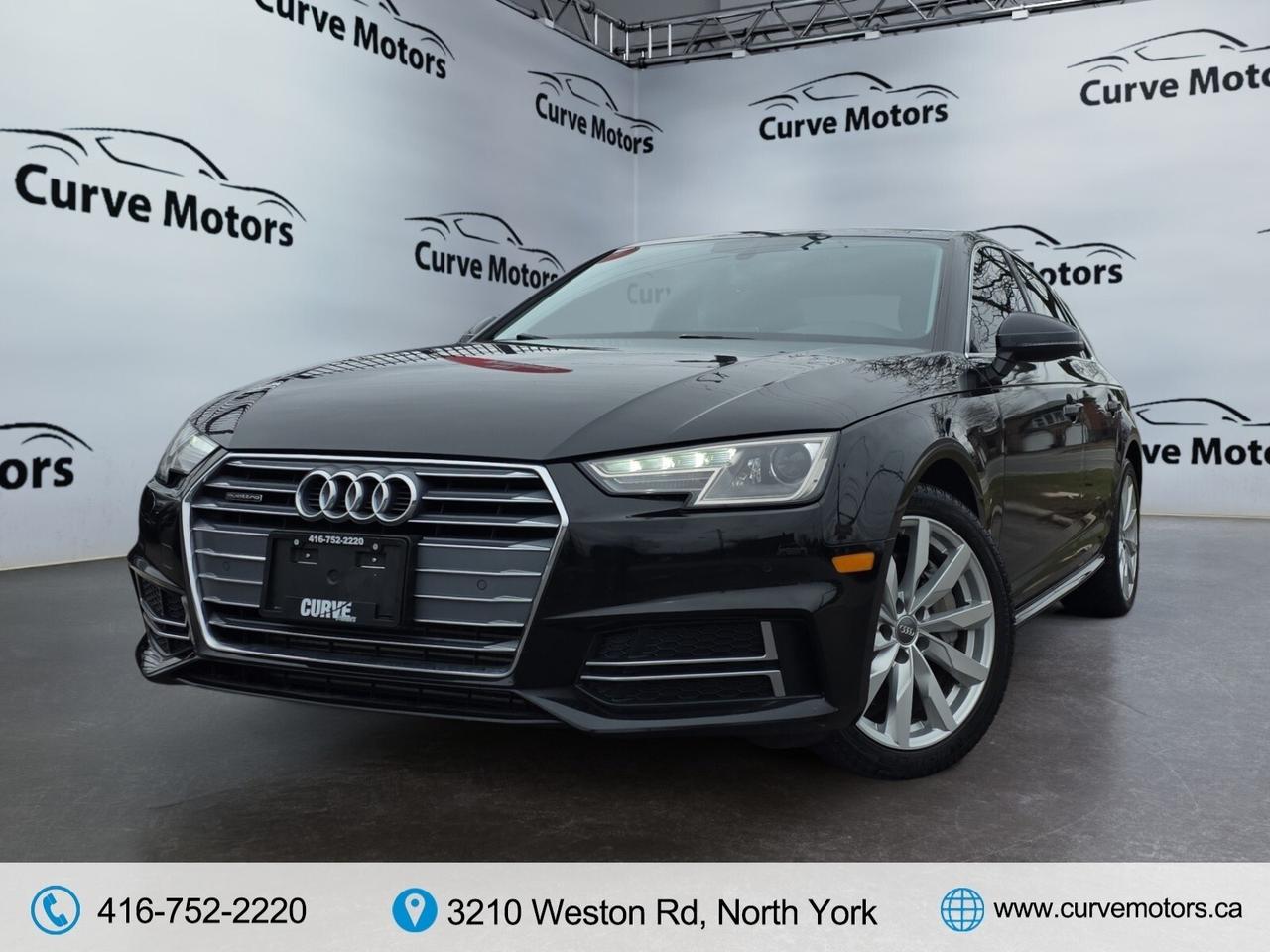 2018 Audi A4 2.0 TFSI quattro S tronic * CARPLAY / LOW KM / CAM Photo