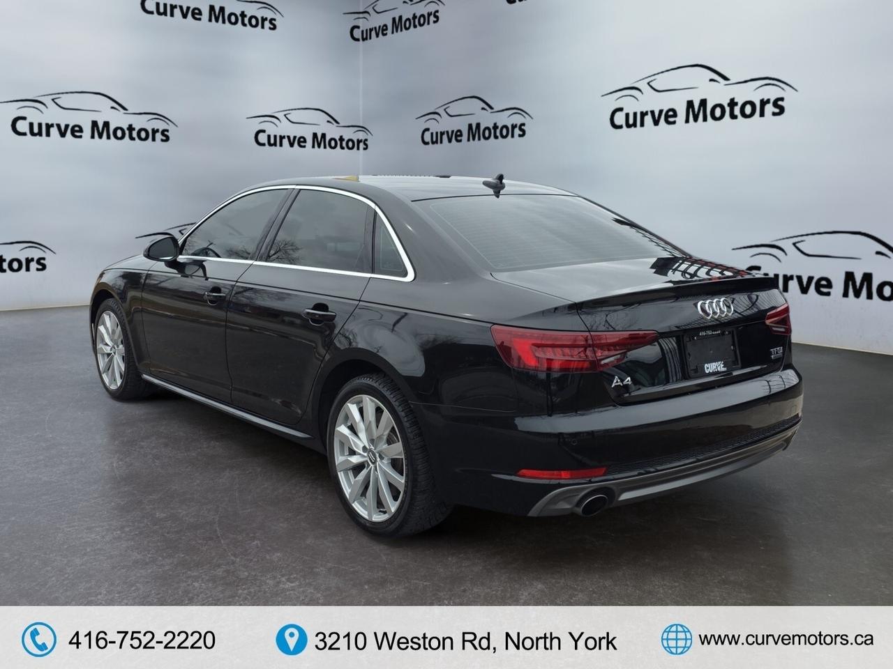 2018 Audi A4 2.0 TFSI quattro S tronic * CARPLAY / LOW KM / CAM Photo