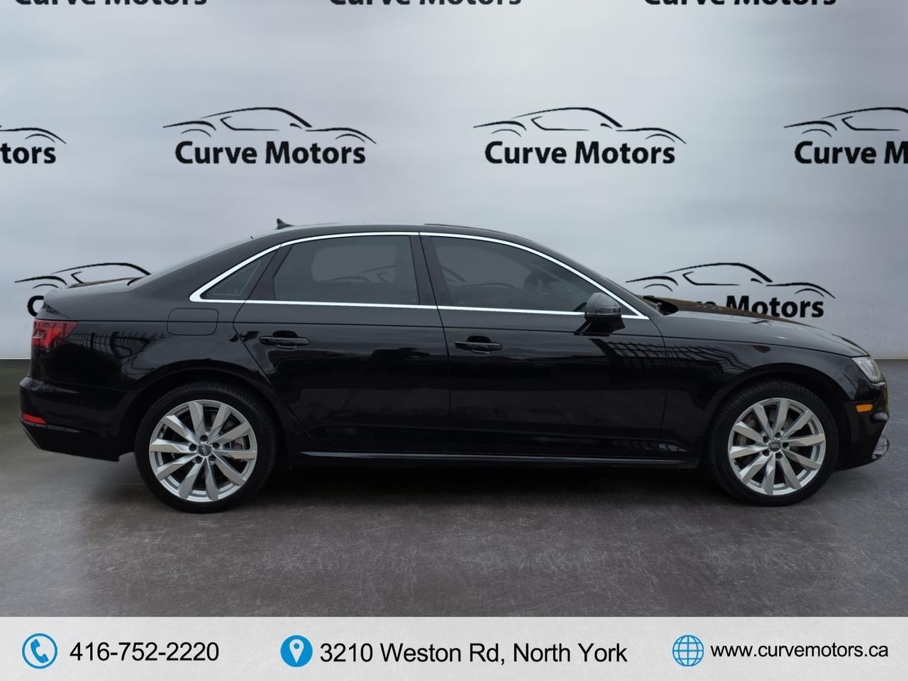 2018 Audi A4 2.0 TFSI quattro S tronic * CARPLAY / LOW KM / CAM Photo