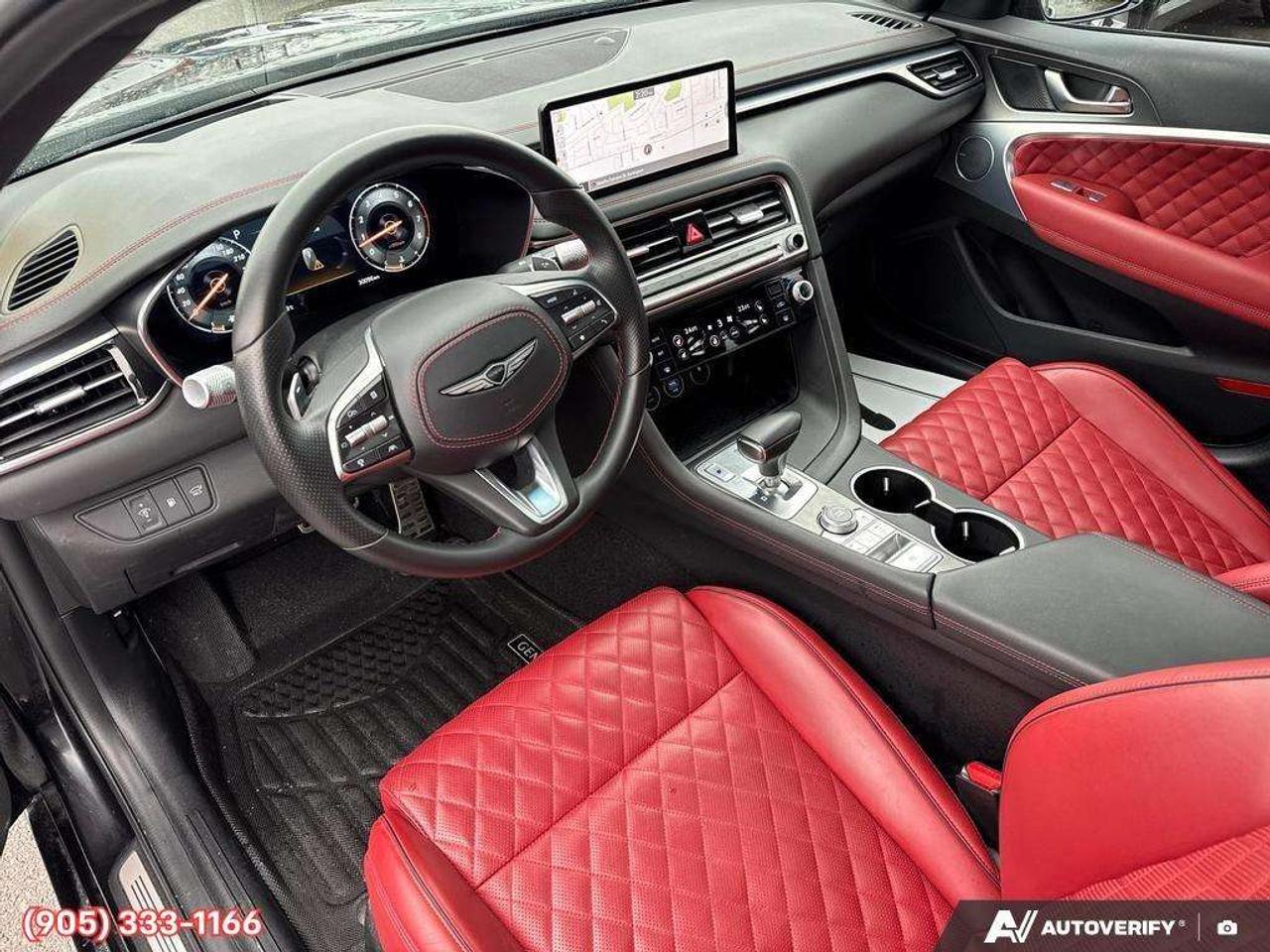 2024 Genesis G70 3.3T Sport Apple CarPlay & Android Auto • Heads-Up Display • Heated & Cooled Front Seats • Leather Seating • Power Sunroo Photo