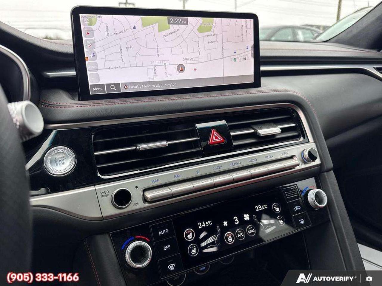 2024 Genesis G70 3.3T Sport Apple CarPlay & Android Auto • Heads-Up Display • Heated & Cooled Front Seats • Leather Seating • Power Sunroo Photo