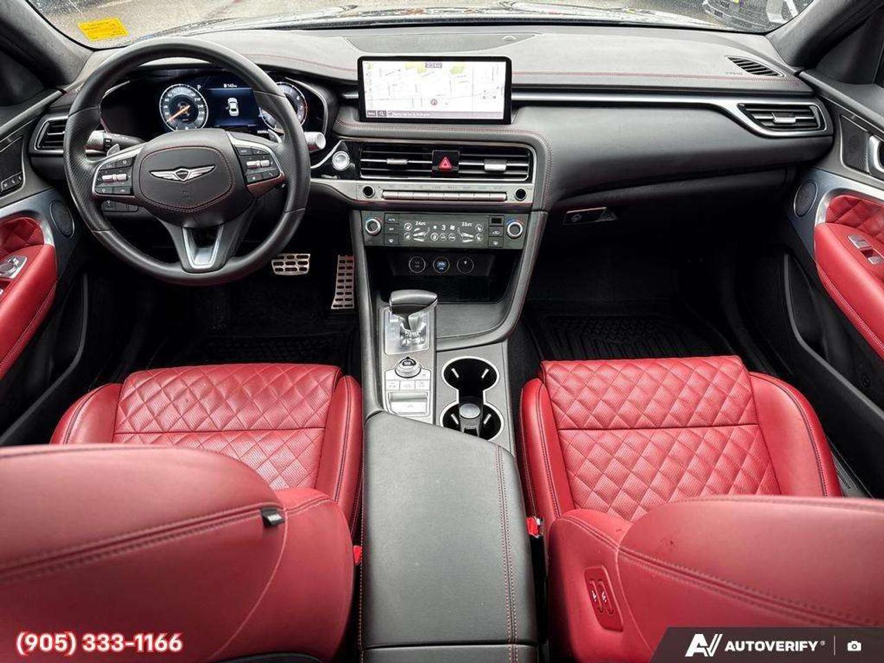 2024 Genesis G70 3.3T Sport Apple CarPlay & Android Auto • Heads-Up Display • Heated & Cooled Front Seats • Leather Seating • Power Sunroo Photo