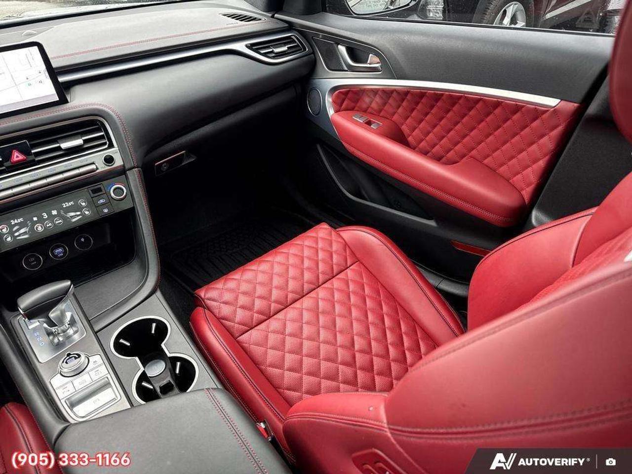 2024 Genesis G70 3.3T Sport Apple CarPlay & Android Auto • Heads-Up Display • Heated & Cooled Front Seats • Leather Seating • Power Sunroo Photo