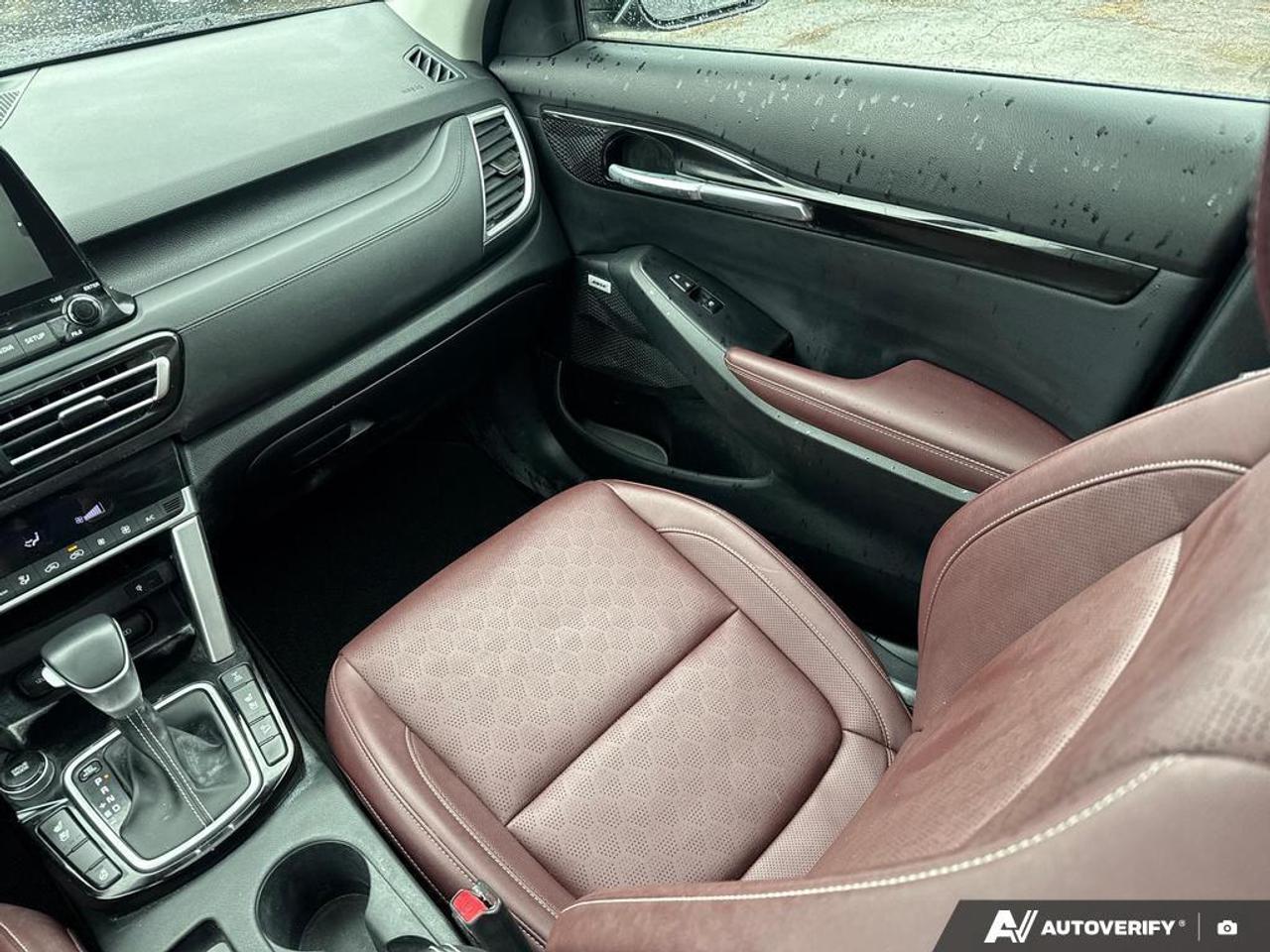 2022 Kia Seltos SX Turbo w/Black Interior BACKUP CAM   HEATED & CO Photo