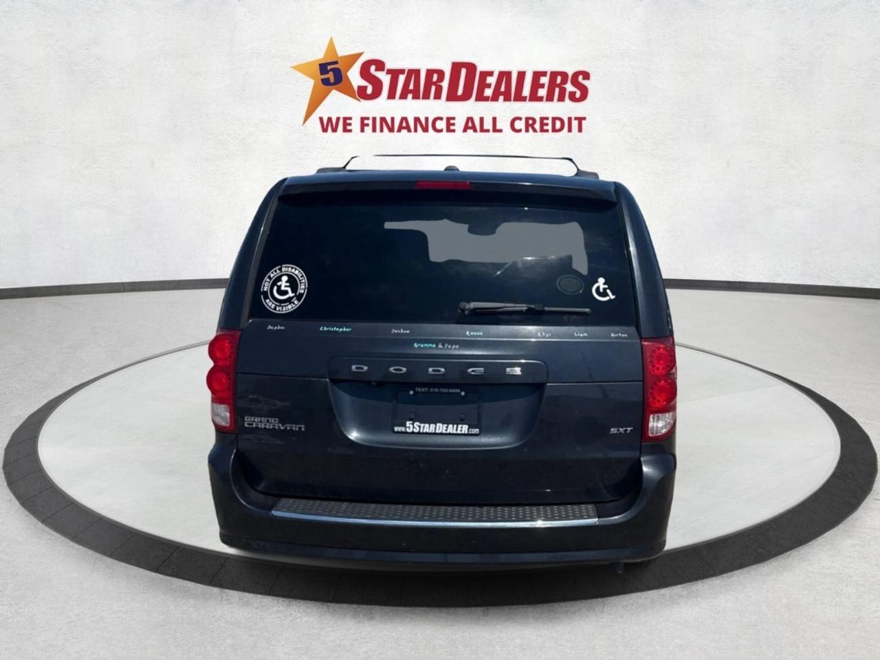 2014 Dodge Grand Caravan SXT CERTIFIED CLEAN VAN WE FINANCE ALL CREDIT Photo