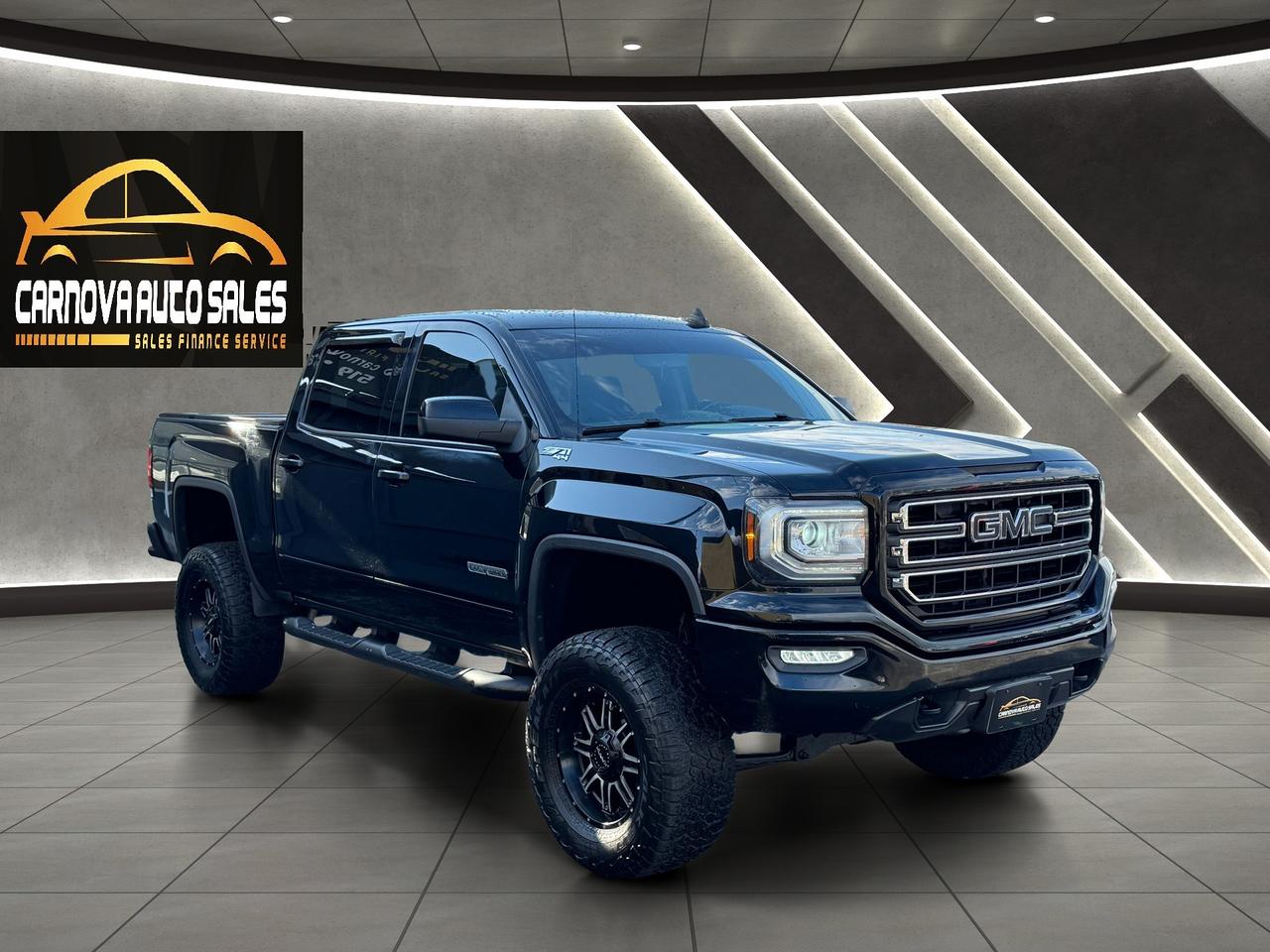 2018 GMC Sierra 1500 5.3L V8 4WD Crew SLE+Lifted+Tinted+Rust Proofed Photo