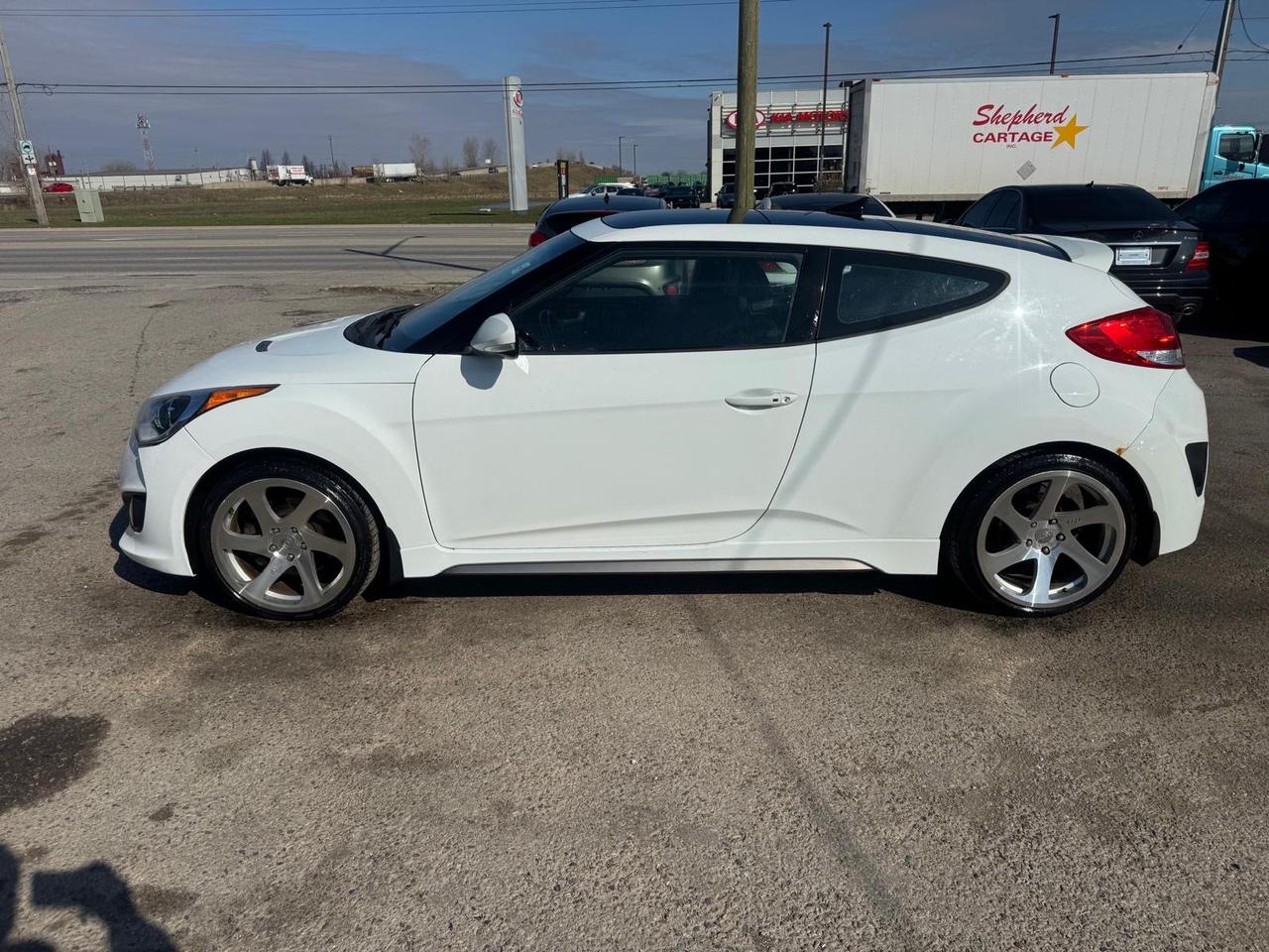 2014 Hyundai Veloster TURBO, MANUAL, WHEELS, DRIVES GREAT, AS IS SPECIAL Photo