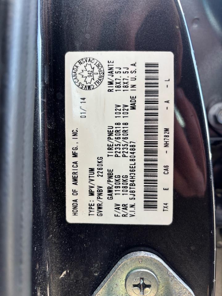 2014 Acura RDX AWD 4dr Photo