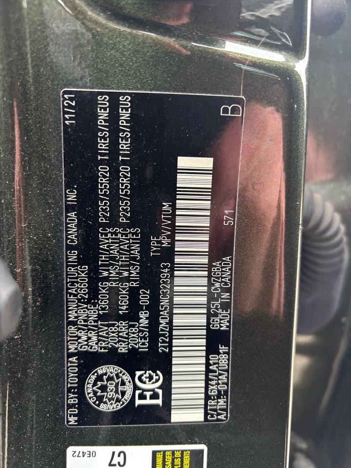 2022 Lexus RX RX 350 Executive, 360 Camera, pano Roof, Mark levinson sound Photo