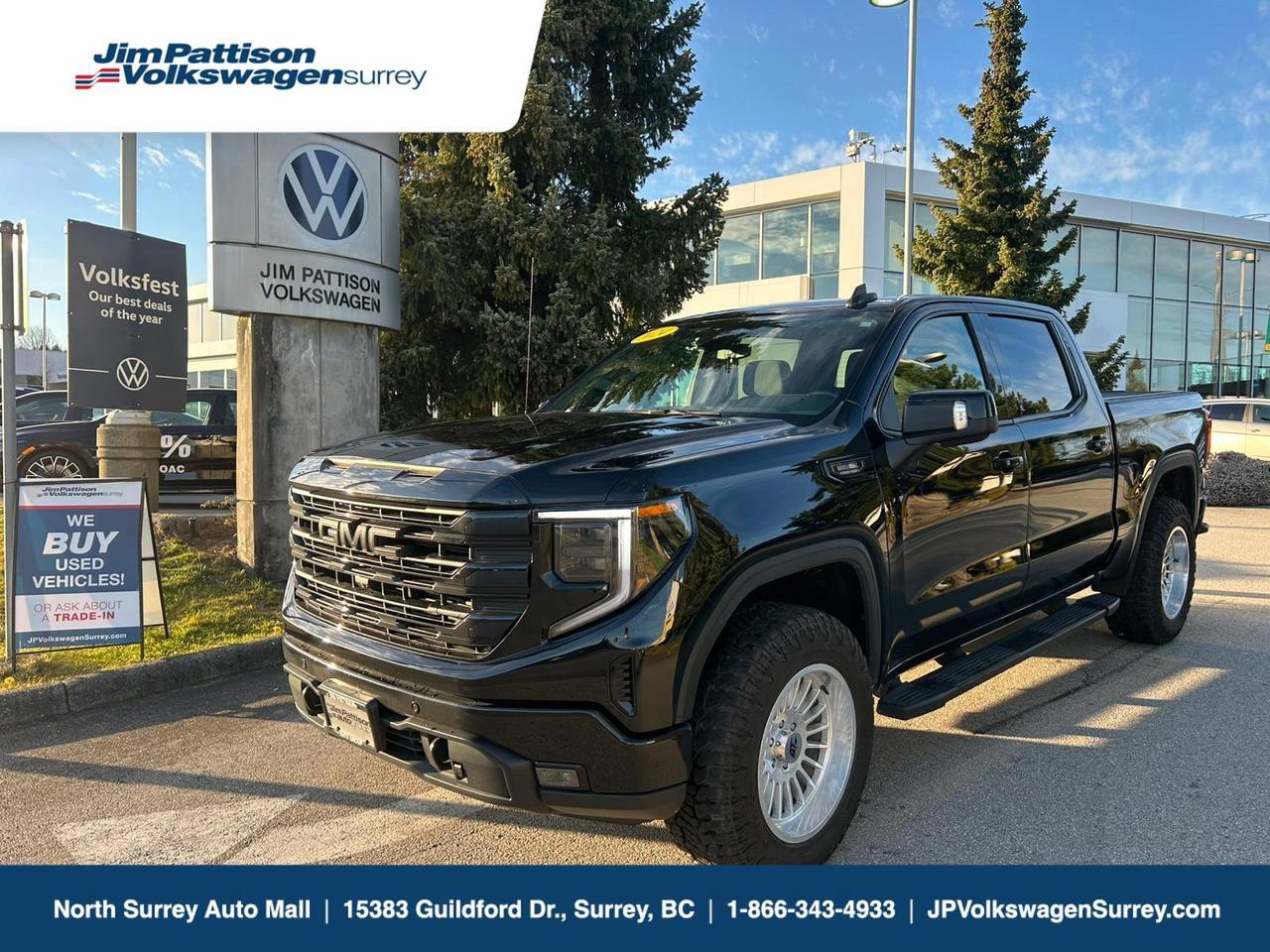 Used 2024 GMC Sierra 1500 4WD Crew Cab  Elevation, ONE OWNER for sale in Surrey, BC