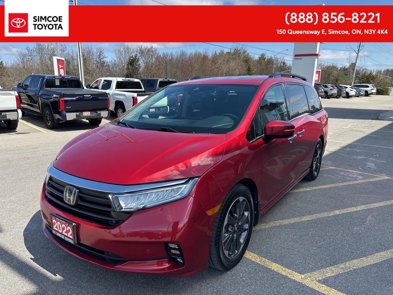 Used 2022 Honda Odyssey Touring for sale in Simcoe, ON