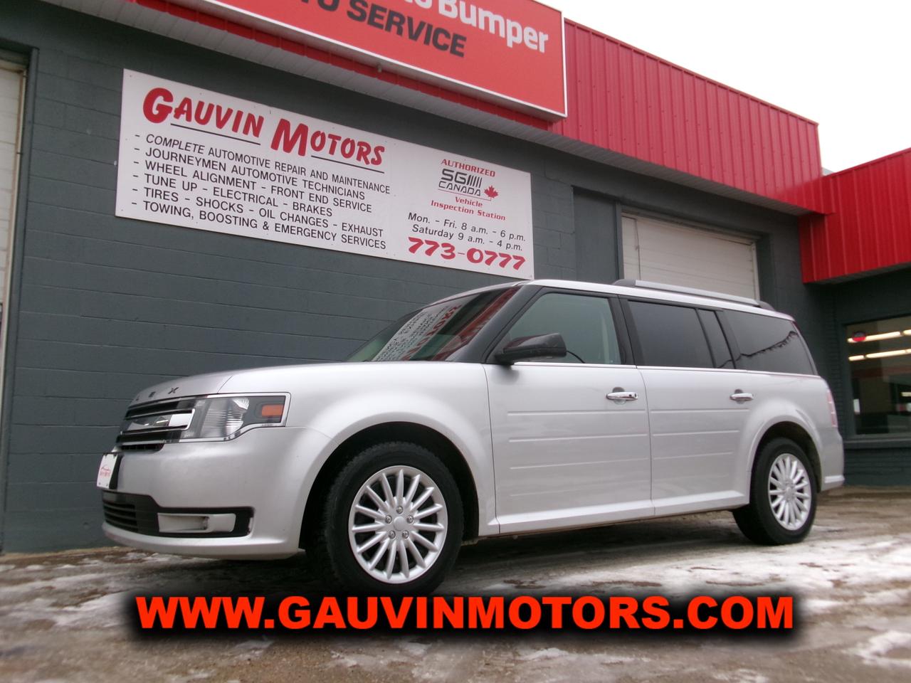 Used 2017 Ford Flex AWD 7 Passenger, Loaded, Leather, Nav & More! for sale in Swift Current, SK