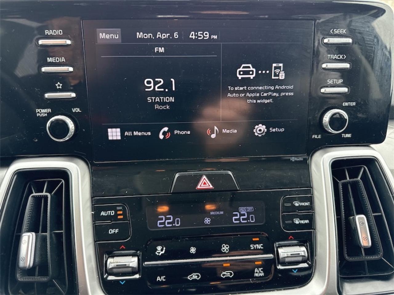 2022 Kia Sorento X-Line  Heated Steering Wheel - $223 B/W Photo