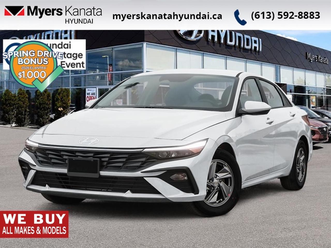 2026 Hyundai Elantra Essential  - Heated Seats - $92.30 /Wk Photo