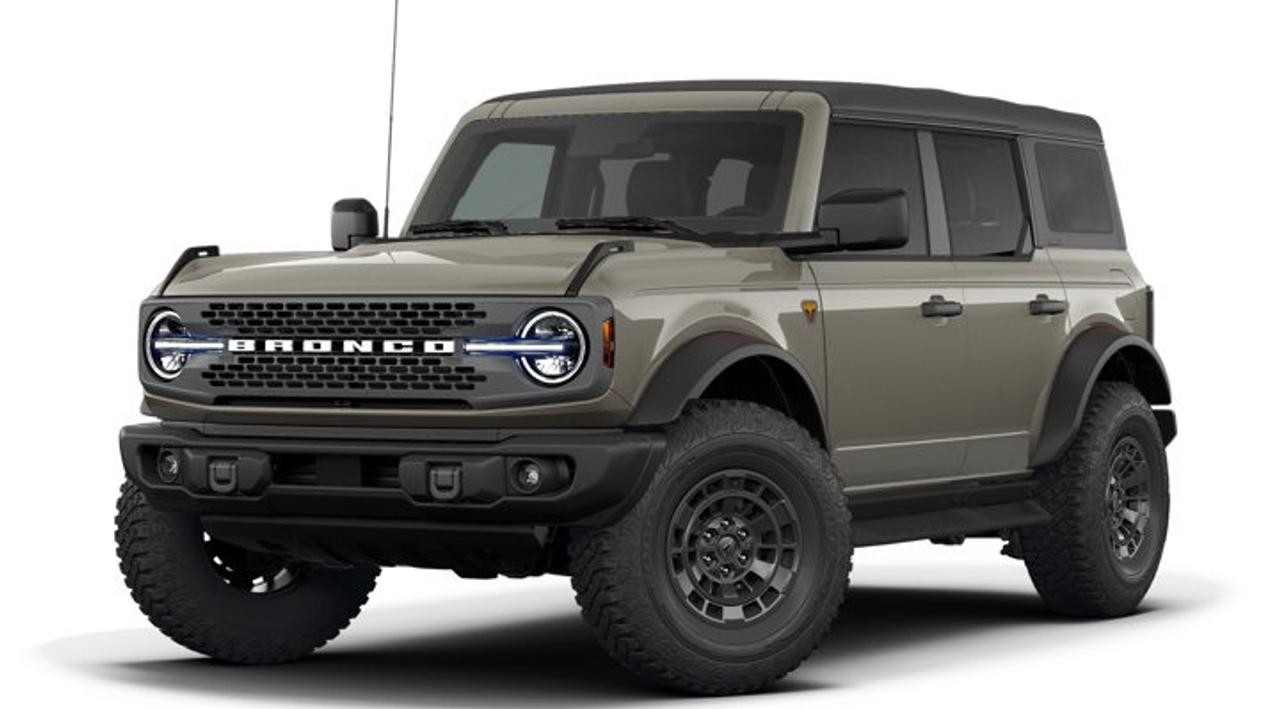 Badlands 4 Door 4x4, 10-Speed Automatic w/OD, Twin Turbo Regular Unleaded V-6 2.7 L/164