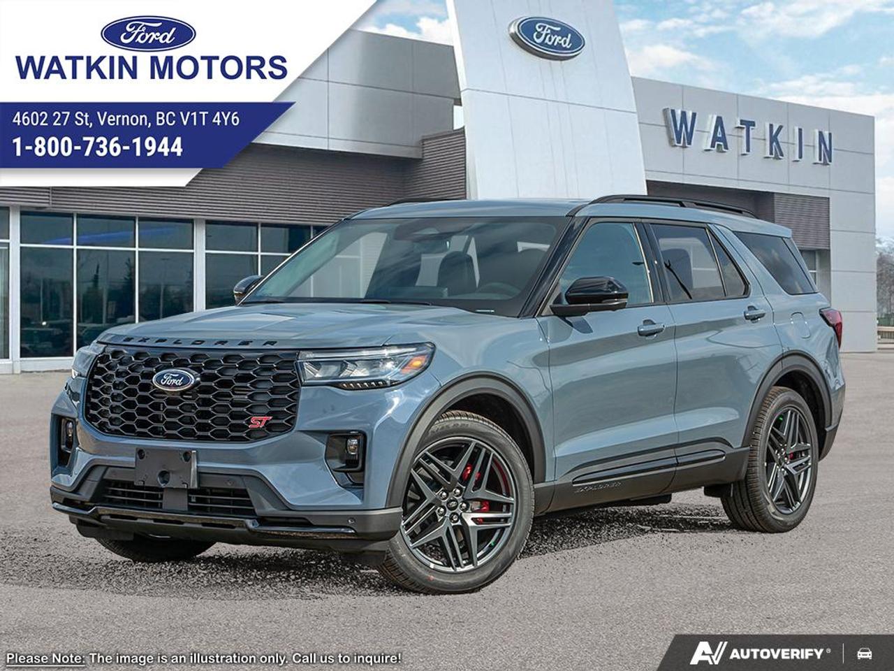 New 2026 Ford Explorer ST for sale in Vernon, BC