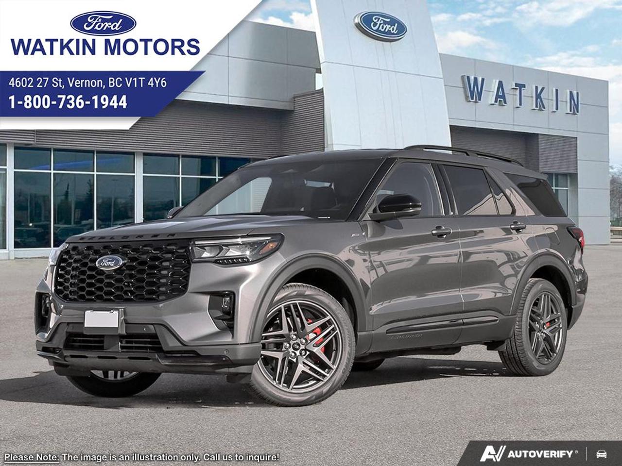 New 2026 Ford Explorer ST-Line for sale in Vernon, BC