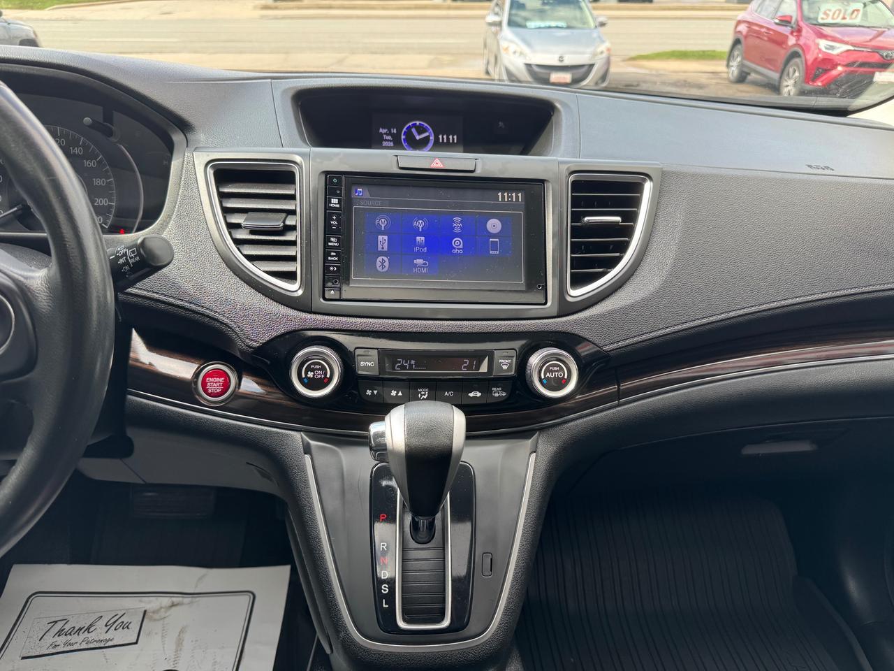 2015 Honda CR-V EX-L AWD | Leather | Sunroof | Backup Camera| Heated Seats Photo