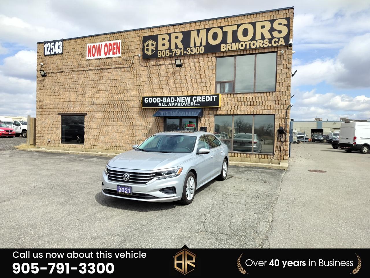 Used 2021 Volkswagen Passat No Accidents Reported | Highline | Sun Roof for sale in Bolton, ON