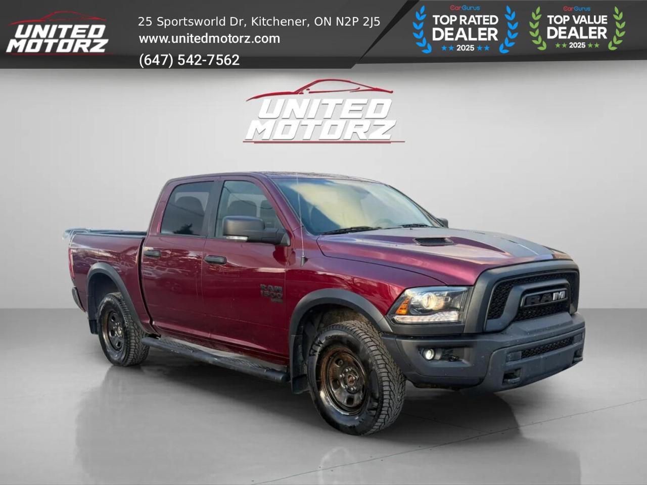 2021 RAM 1500 Classic Warlock Crew Cab 4WD~ONE OWNER~NO ACCIDE Photo