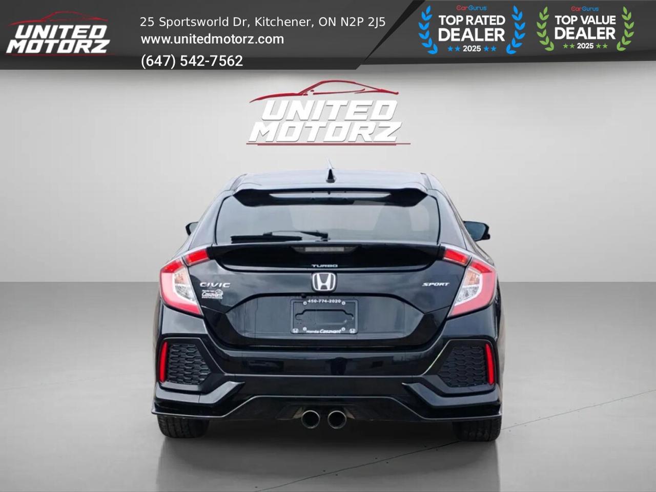 2018 Honda Civic Sport Man.~SAFETY CERTIFIED~ Photo