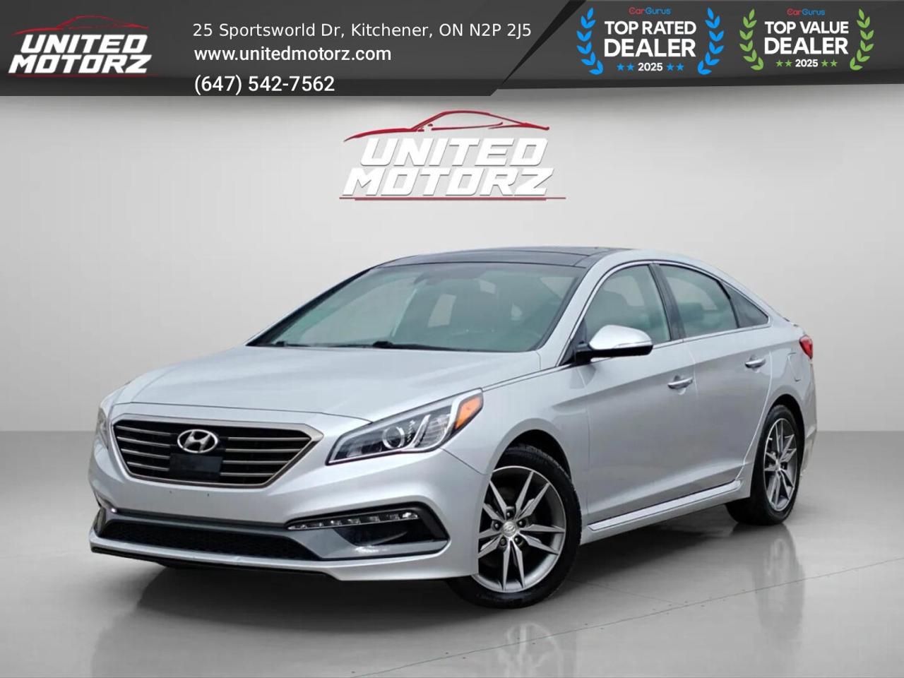 2015 Hyundai Sonata Ultimate 2.0T~SAFETY CERTIFIED~Low Km's~43 Service Photo0