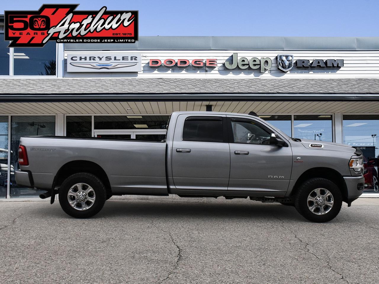 2022 RAM 3500 BIG HORN CREW CAB 4X4 WITH 8FT BOX Photo2