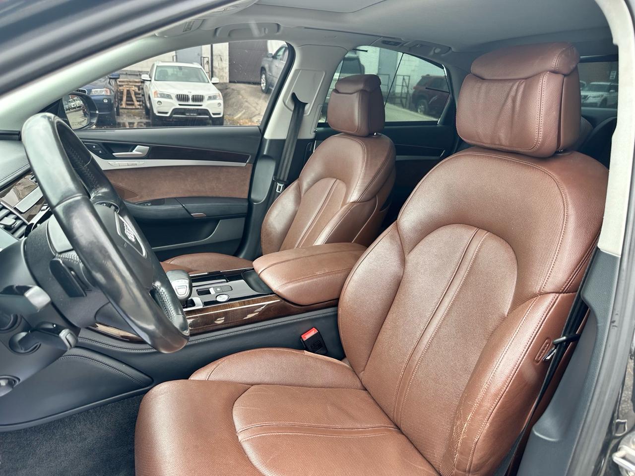 2015 Audi A8 3.0T ~ Brown Leather ~ 360 Cam ~ Certified Photo